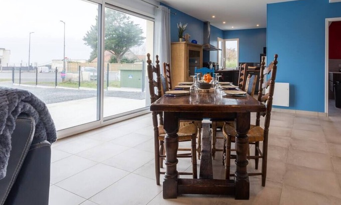 Saint-Come-de-Fresne Apartamento | La Proue, Appt Avec Terrasse à 60m de la mer
