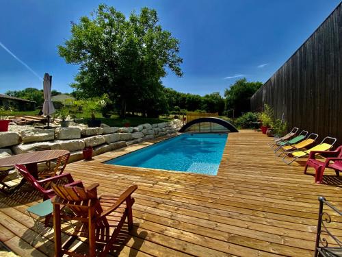 Louzac-Saint-Andre Apartamento | La Salamandre Enchantée