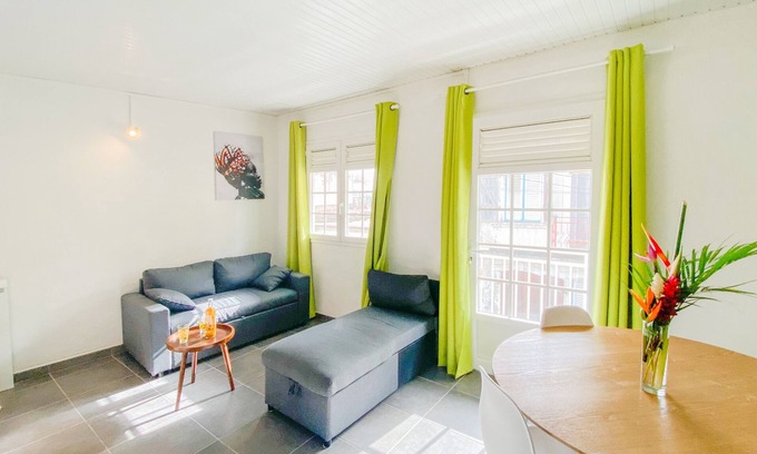 Saint-Pierre Apartamento | La Santa Clara - Studio climatisé