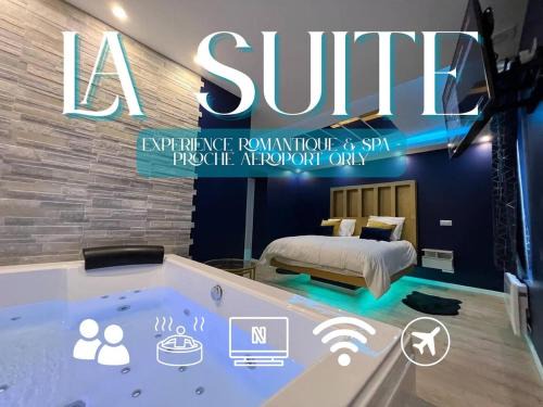 Corbeil-Essonnes Apartamento | La Suite - Romantique & Spa