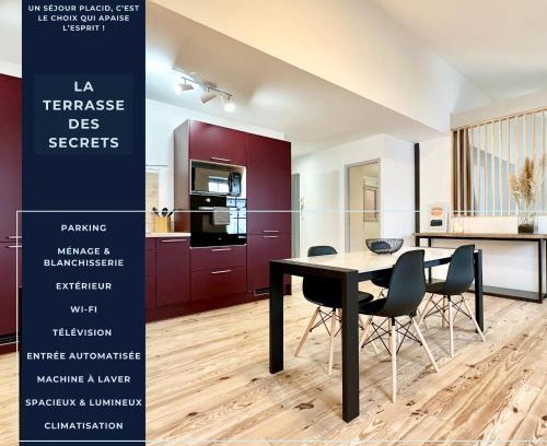 Mont-de-Marsan Apartamento | La Terrasse des Secrets - Parking - Spacieux