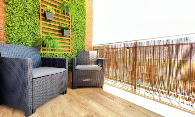 Torre de la Horadada Apartamento | La Torre - terraza y vistas al mar