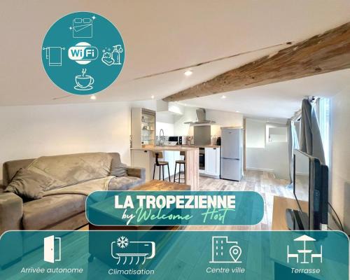 Saint-Genies-de-Malgoires Apartamento | La Tropézienne, charme et confort au coeur du Gard