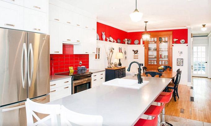 Vieux-Rosemont Apartamento | LA VIE EST BELLE - Chalet de Ville - 4BED - Aparcamiento gratuito - A / C