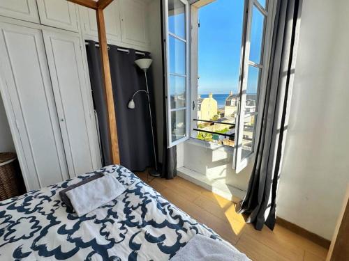 Saint-Regnobert-de-la-Cote-de-Nacre Apartamento | La Vigie - 30 m de la mer, petite vue mer