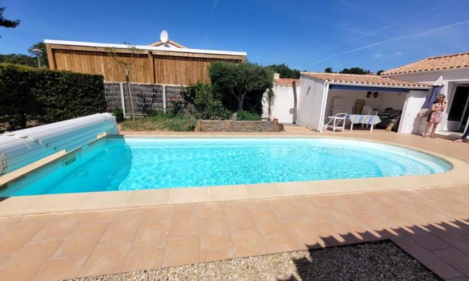 Notre-Dame-de-Monts Villa | La Villa Agave - Piscine Privative - Notre-Dame