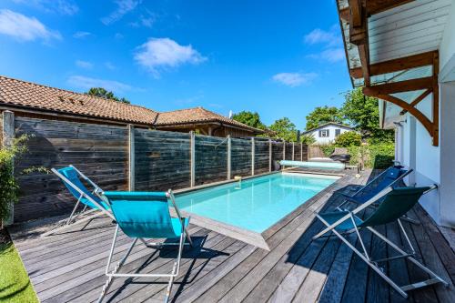 Gujan-Mestras Casa | La villa Sirelis piscine et spa