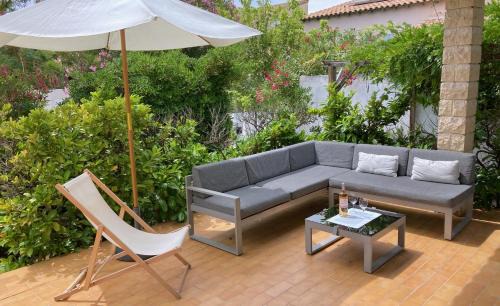 La Grande-Motte Villa | Lady Blue, villa à 15 mn plage à pied, parking, wifi, jardin