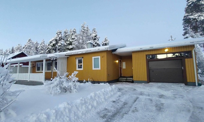 Vidsel Casa | Lagomhuset - A peaceful holiday in Swedish Lapland