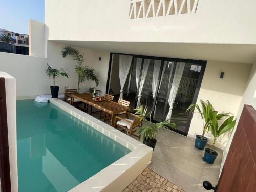 Sal Rei Apartamento | Lagoon Deluxe Apartment mit Pool Boa Vista