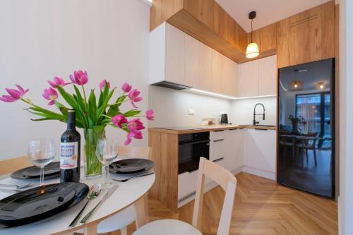 Zarzecze Apartamento | Laguna Beskidów Resort - Apartament Miętowy