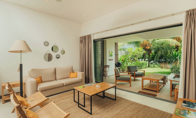 Grande Riviere Noire Apartamento | Lakaz Filao - Premium Apt - private pool & garden