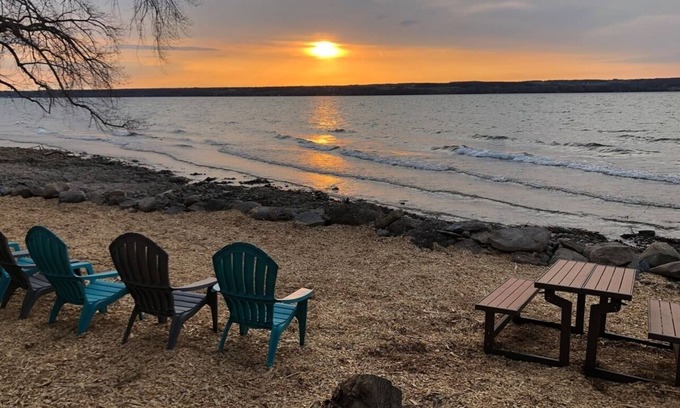 Seneca Falls Casa | Lake Access, Stunning Views; Bright & Spacious
