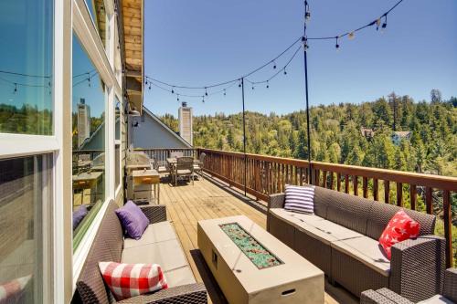 Lake Arrowhead Casa | Lake Arrowhead Getaway with Decks and Game Room!