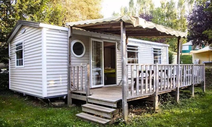 Naucelle Casa | Lake Bonnefon campsite *** - Mobil-Home SPACE 3 bedrooms 6 people