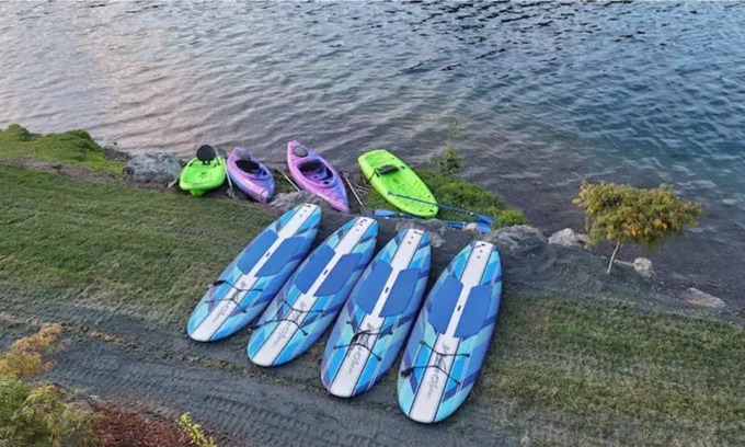 Port Angeles Cabina | Lake Front at Mallard Cove Olympic Peninsula