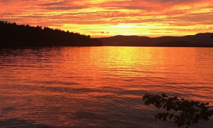 Center Harbor Cabina | Lake Front Cabin en Golden Pond (Squam Lake)