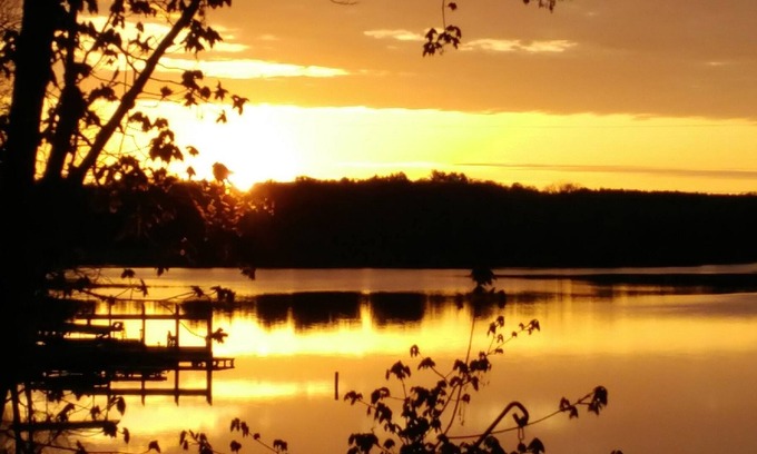 Rushford Lake Cabaña | Chateau de Cunningham en el lago Rushford NY