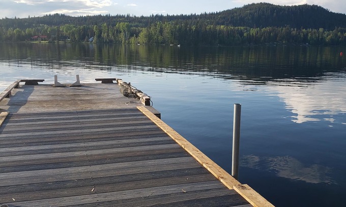 Deka Lake Casa | Lake front with a dock - great fishing, outdoor trails, hunting & water sports!