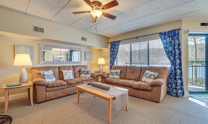 Lake Harmony Condominio | Lake Harmony Condo w/ Big Boulder Lake Views