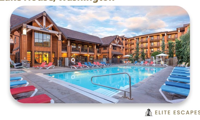 Chelan Complejo | Lake House Resort 3bdr