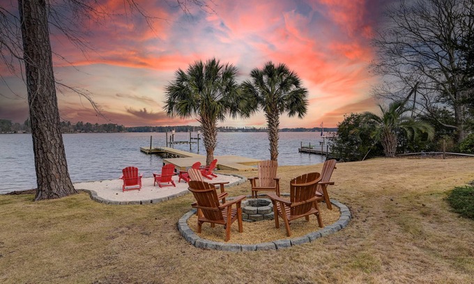 Chapin Casa | Lake Murray Oasis - 4BR/4BA w/ Pool-HotTub-GameRoom-Beach Area-Playset-Firepit!