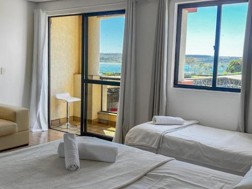 Smin Apartamento | Lake Side Resort Flat Beira Lago 5 minutos do centro de Brasília