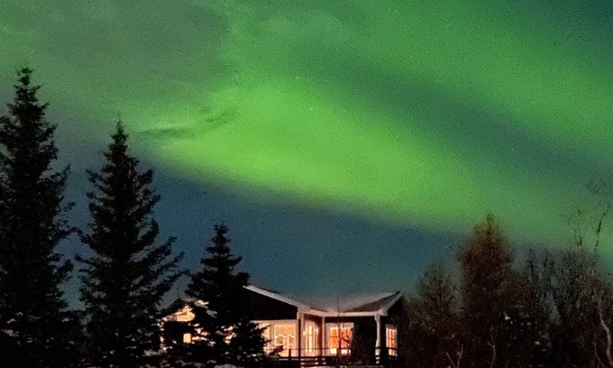 Veidilundur Cabaña | Lake Þingvellir Cottage