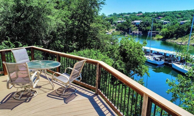 Lakeway Casa | Impresionantes vistas del lago Travis: Casita Golden Rod (# 2)