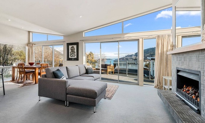 Frankton Cabaña | Vistas al lago en Yewlett - Queenstown Holiday Home