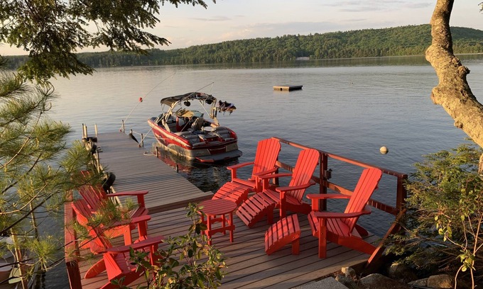 Wolfeboro Cabaña | Alquiler Lago Wentworth - Wolfeboro, Nueva Hampshire