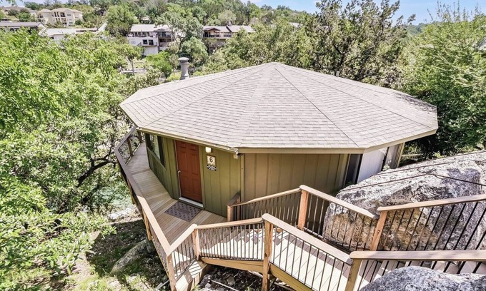 Lakeway Casa | Bungalows frente al mar a pasos del lago Travis, piscina y jacuzzi, junto al puerto deportivo (n. ° 6)