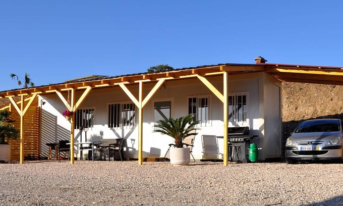 Sao Bartolomeu de Messines Casa | Bungalow en el lago con playa privada a solo 20km de Albufeira + opt. automóvil