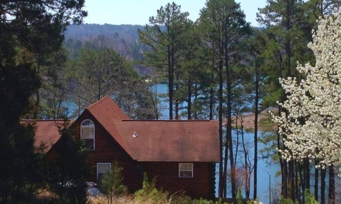 Drasco Cabina | Cabaña frente al lago en Quiet Cove on Greers Ferry Lake