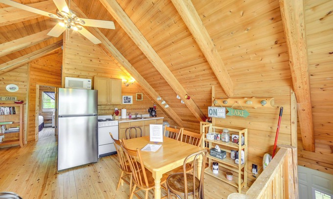 Wetmore Cabina | Lakefront Cabin w/ Dock & Trails, Mins to Town!