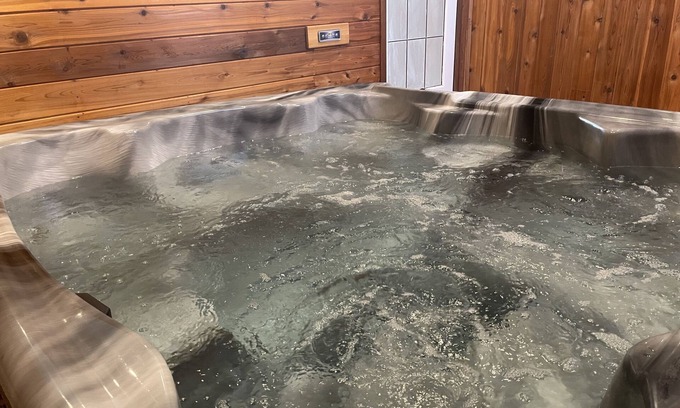 Sandy Hook Cabaña | Lakefront Couples’ Retreat with Indoor Hot Tub, Spa Bathroom & Cozy Fireplace