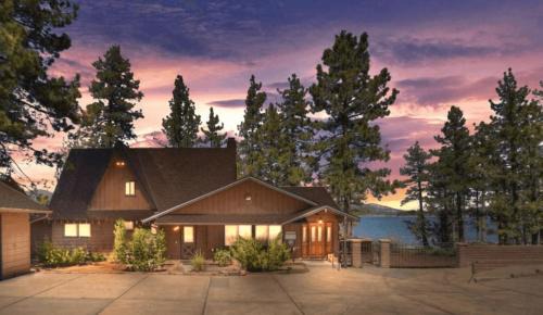 Big Bear Lake Casa | Lakefront Dock Hot Tub Swingset Deck Views Classic Lake House by AvantStay