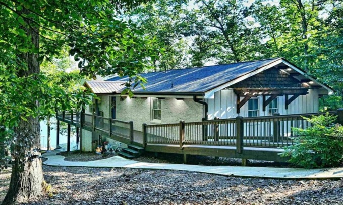 Anderson Casa | Lakefront Dream Home with Dock & Trailer Parking!