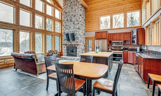 Lac du Flambeau Casa | Lakefront Gem w/ Dock & Views in Lac Du Flambeau