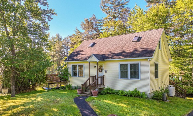 Windham Casa | Lakefront home on Sheldrake Cove with dock & firepit