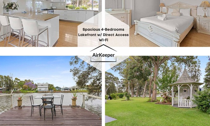 Chittaway Bay Casa | Lakefront home w/ direct access to Ourimbah Creek