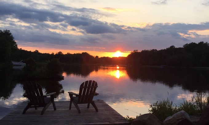 Pocono Lake Cabaña | Buscando algunas hermosas vistas?