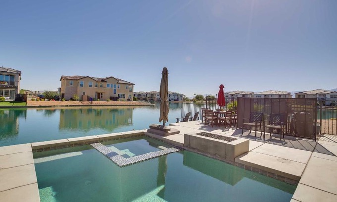 Terra Lago Villa | Lakefront Indio Villa Private Pool and On-Site Golf