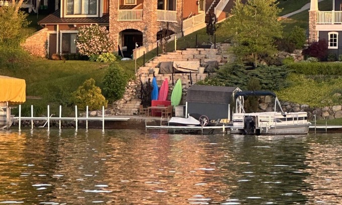 Angola Casa | Lakefront Large Executive Home - Summer, Fall, Winter and Spring Glorious Views!