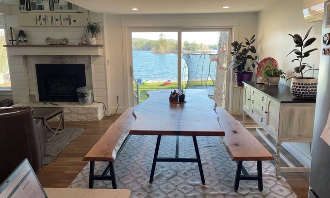 Raymond Casa | Lakefront Living. Kayak while bald eagles soar above and loons call out.