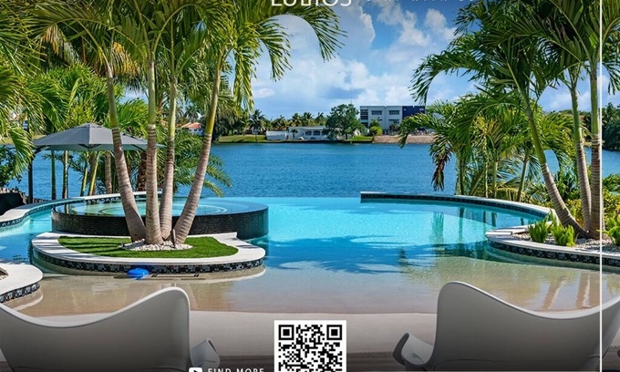 Ludlam Casa | Lakefront Luxury Retreat – 7BR Paradise Escape