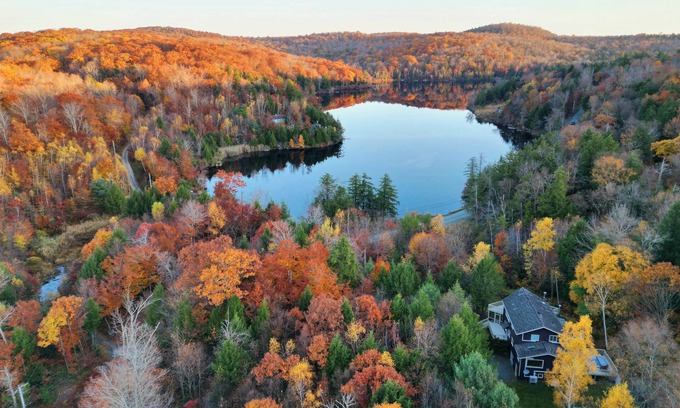 Otis Casa | Lakefront Otis Home w/ Stunning Views & Boats!
