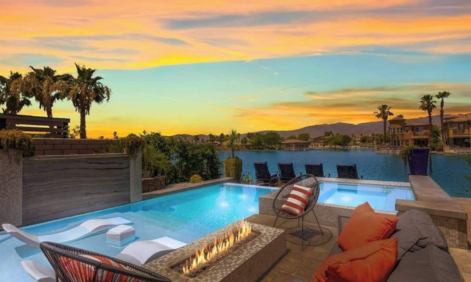 Terra Lago Casa | Lakefront Pool | Coachella Chic