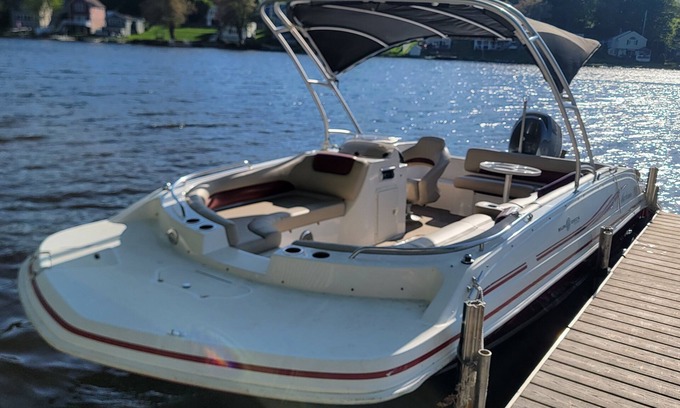 Charlton Casa | Lakefront : private dock, kayak, fire pit, boat rental & tubing option for kids