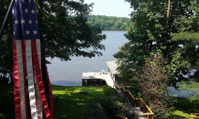 Eatonton Apartamento | Salida al lago con bañera de hidromasaje